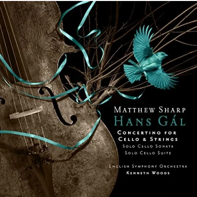 Afbeelding van English Symphony Orchestra, Kenneth Woods Gal: Hans Gal Concertino For Cello And S (CD)