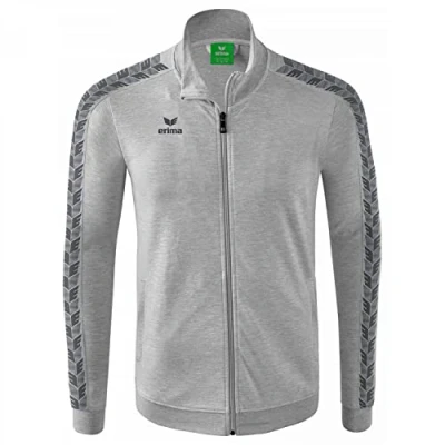 Afbeelding van Erima Essential Team Tracktop jack licht grey melange/slate