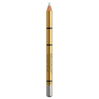Afbeelding van Impala Brooklin waterproof oogpotlood kleur 303 zilver waterbestendig romige en gladde textuur eenvoudig in gebruik lange levensduur