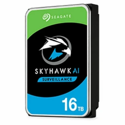 Image de Seagate SkyHawk AI ST16000VE002 Disque dur 16 To interne 3.5&quot; SATA 6Gb/s mémoire tampon : 256 Mo avec 3 ans de Rescue Data Recovery
