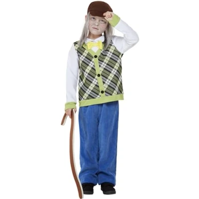 Afbeelding van Smiffys Old Man Kinder Kostuum Kids tm 2 jaar Multicolours