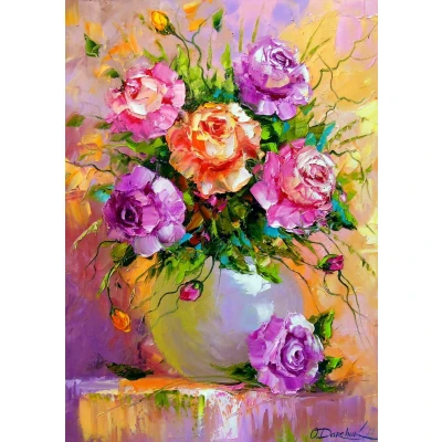 Afbeelding van Enjoy Puzzle Bouquet of Roses 1000 Teile.