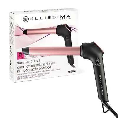 Afbeelding van Bellissima 11855 haarstyler Krultang Warm Zwart, Roze 64 W 1,8 m