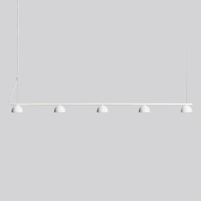 Afbeelding van Northern Blush Rail 5 hanglamp LED wit