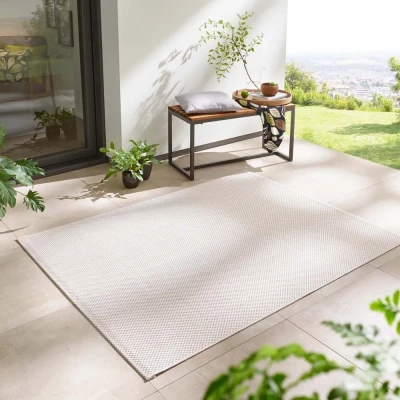 Afbeelding van Buitenkleed Elara Crème 80x150 Cm