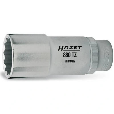 Afbeelding van HAZET 880TZ 19 Steeksleutelelement DIN3124, ISO2725 1 Chroom vanadium staal gekarteld