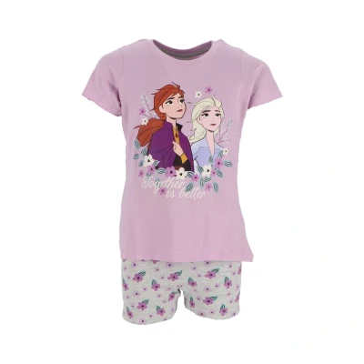 Afbeelding van Shortama Meisjespyjama Frozen Lila 122/128 6/8 jaar