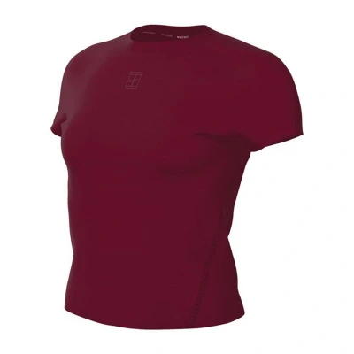 Afbeelding van Nike Performance Nikecourt Advantage TOP Sport Tshirt, Dames, Maat: XS, Team red