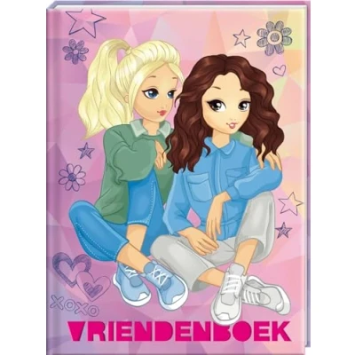Afbeelding van Uitgeverij interstat vriendenboek best friends