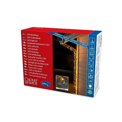 Afbeelding van Kerstboomverlichting voor buiten 500 LEDs 2200K Extra warm wit 35 meter Kerstverlichting Lichtsnoer