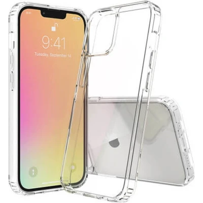 Afbeelding van JT Berlin Pankow Clear Backcover Apple iPhone 13 Transparant Stootbestendig, Inductieve lading