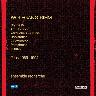 Afbeelding van Sugawara, Anz Rihm: Trios (CD)