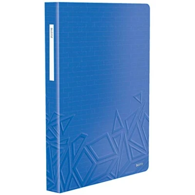 Afbeelding van Leitz Documentenbescherming, A4, 80 hoesjes, capaciteit 160 vellen, transparante blauw, Urban Chic, 46 520 032