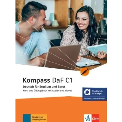 Image de Kompass DaF C1 Livre + cahier d&#039;activités hybride