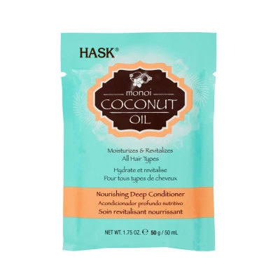 Afbeelding van Hask Masque Huile de coco Monoï Après shampoing nourrissant intense