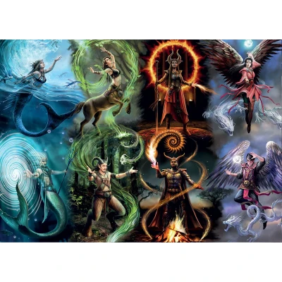 Afbeelding van Anne Stokes Elemental Magic puzzel 1000 stukjes