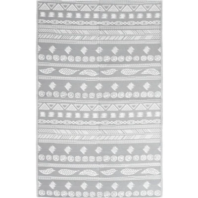 Afbeelding van Buitenkleed 120x180 cm polypropeen grijs