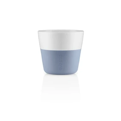 Afbeelding van Eva Solo Beker voor Lungo Set van 2 Stuks Blue Sky Porselein Blauw