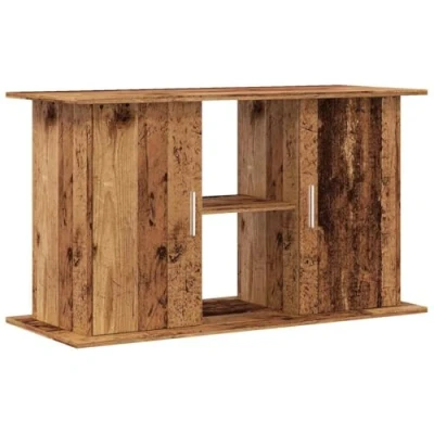 Afbeelding van vidaXL Aquariumstandaard 101x41x58 cm bewerkt hout oud houtkleurig