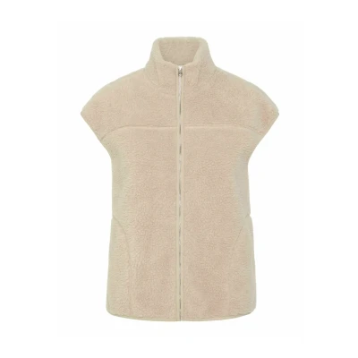 Afbeelding van PIECES PCSADIA TEDDY VEST NOOS BC Dames Gewatteerde jassen