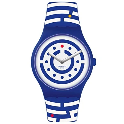 Afbeelding van Swatch SUOZ279 Herenhorloge, analoog, kwarts, siliconen armband, armband