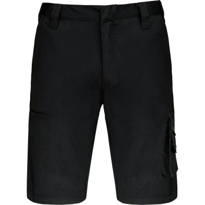 Afbeelding van WK. Designed To Work Workwearbermuda Met Meerdere Zakken WK763 Black