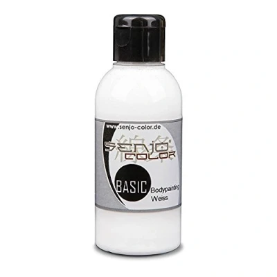 Afbeelding van Senjo Color Basic airbrush bodypainting verf voor gezicht en lichaam, vloeibaar kwasten, 75 ml, Made in Germany