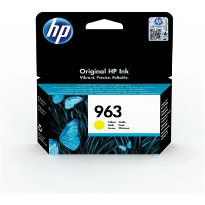 Afbeelding van HP 963 Yellow Original Ink Cartridge inktcartridge 1 stuk(s) Origineel Normaal rendement Geel