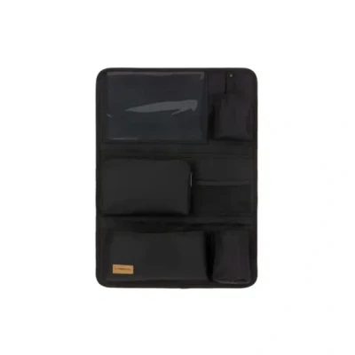 Afbeelding van LÄSSIG Auto Achterbank Organizer Opknoping Tas Opvouwbaar 55 cm/Car Wrap to Go, zwart.,
