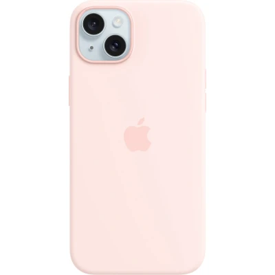 Afbeelding van Apple MagSafe Siliconen Back Cover Roze iPhone 15 Plus