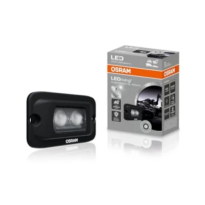 Afbeelding van OSRAM LEDriving® Flush Mount WL VX100 FL, LEDFLUSH101 OFF ROAD led werklampen, 600 lumen, lichtstraal tot 45 m lang, 12 V/24 V, vouwdoos (1 lamp)