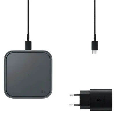 Image de Samsung Ep P2400 Chargeur Sans Fil 15W Avec Adaptateur 25W Noir