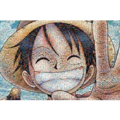 Afbeelding van One Piece 1000 stuks Jigsaw Puzzel [Mosaic Art]