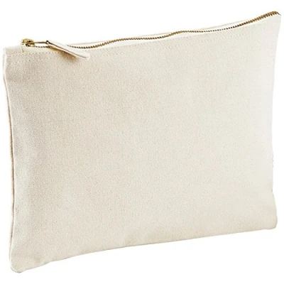 Afbeelding van Westford Mill Canvas Accessory Pouch WM530 Off White