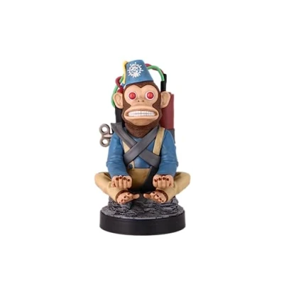Afbeelding van Cable Guy Monkey Bomb telefoonhouder game controller stand met usb oplaadkabel 8 inch
