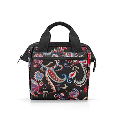 Afbeelding van Reisenthel Allrounder Cross Schoudertas 4L Paisley Zwart