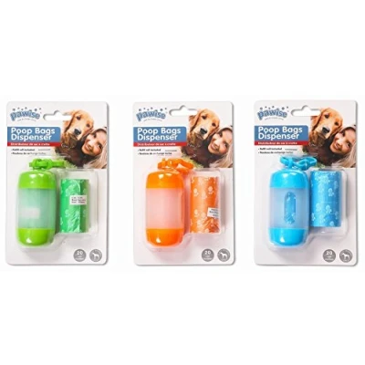 Afbeelding van poepzakjes dispenser inclusief (2 x 20)