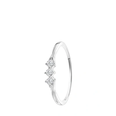 Afbeelding van Lucardi Ring silvercoloured voor kinderen, Maat: 50, Silver/coloured