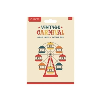 Afbeelding van CC Vintage Carnival Snijmal Ferris Wheel
