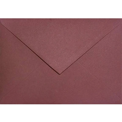 Afbeelding van Netuno 100 enveloppen, bordeauxrood, C6, 114 x 162 mm, 120 g, Keaykolour karmijn, milieuvriendelijke enveloppen van gerecycled papier, kleurrijke voor wenskaarten, uitnodigingen, bruiloft,
