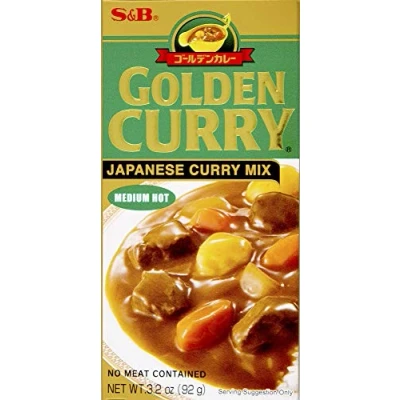 Afbeelding van S&amp;B Golden Curry Mix Mild Heet 100 g