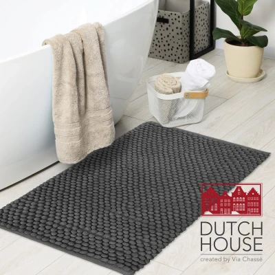Afbeelding van Dutch House Badmat Caorle 60x90cm Grey