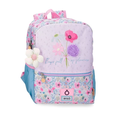 Afbeelding van Enso Flowers meisjes schooltas 33 cm