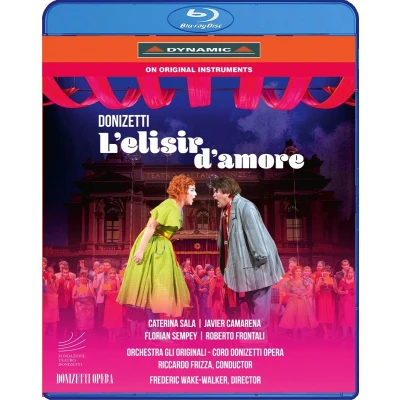 Afbeelding van Caterina Sala, Javier Camarena, Florian Sempey Donizetti: L&#039;Elisir D&#039;Amore (Blu ray)
