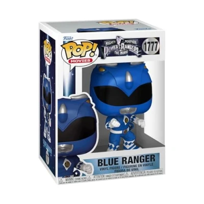 Afbeelding van Funko Pop! Movies : Mighty Morphin Power Rangers Movie Blue Ranger Figurine en vinyle de collection Idée cadeau Produit officiel Jouets pour enfants et adultes Fans