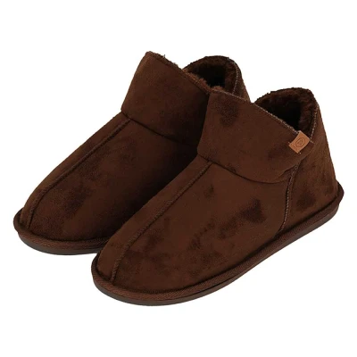 Afbeelding van Apollo Pantoffels Heren Boots Suede Brown 41/42