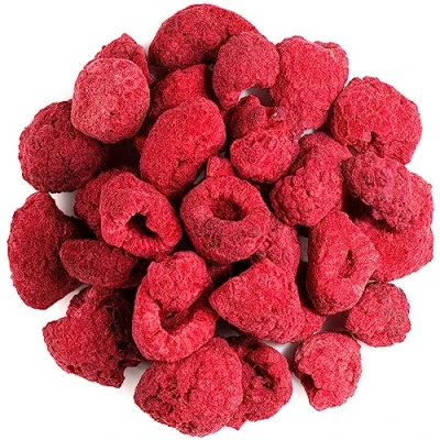 Afbeelding van Freeze Dried Raspberries Organic Great Berry Flavour Dehydrated