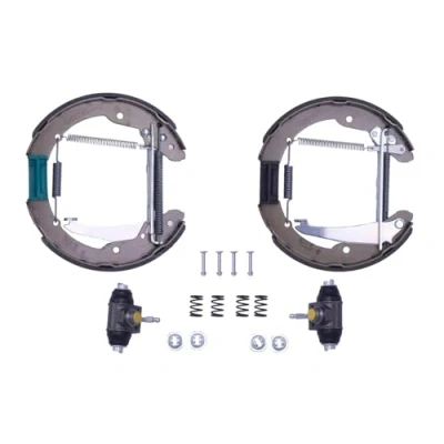 Afbeelding van HELLA Shoe Kit Pro 8DB 355 004 721 Remschijf, trommelrem Met wielremcilinder, stel element VOLKSWAGEN: Caddy 2, 2 Kastenwagen