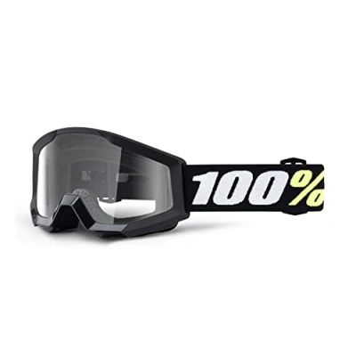 Afbeelding van 100% Strata 2 Mini Crossbril Grom Zwart (Lens: Helder)