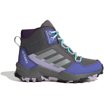 Afbeelding van adidas Uniseks kinderen TERREX AX4R MID HIKING SHOES, grijs oven/mat zilver/semi flash aqua, 31 EU